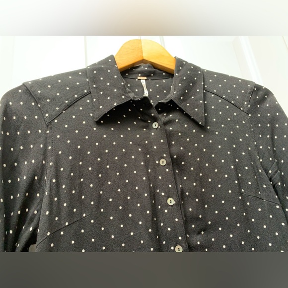 FREE PEOPLE polka dot dress - Picture 3 of 11